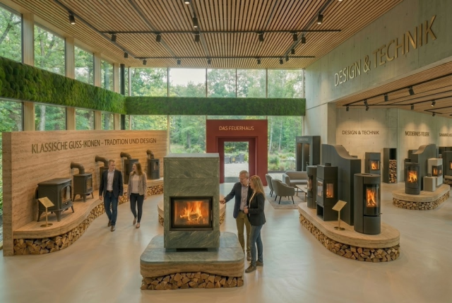 Feuerwelt im Greenhouse in Senden by DAS OFENZENTRUM